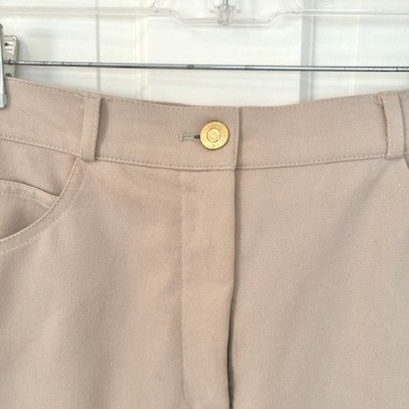 St. John Sport by Marie Gray Tan Straight Leg Pants - Picture 3 of 5